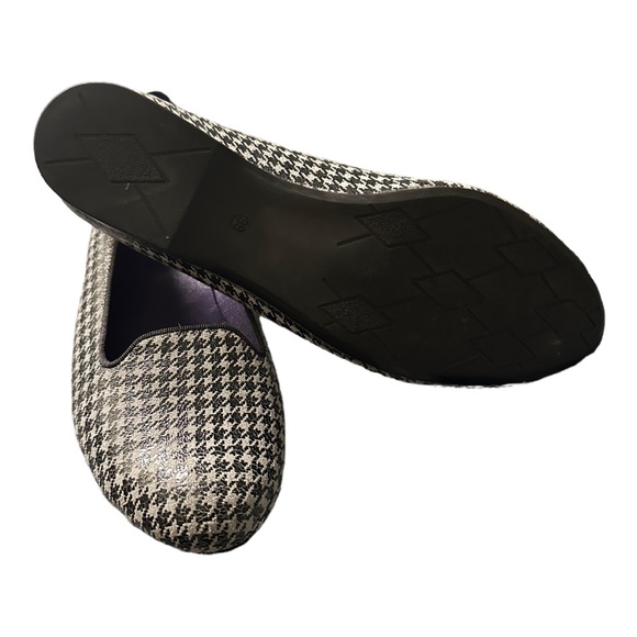 Like new Ballerina flats, houndstooth pattern, handmade - Picture 3 of 3